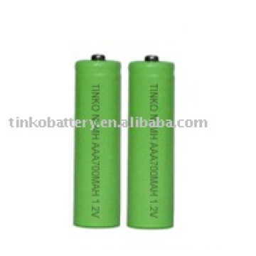 Recarregável bateria AAA com bom preço e melhor qualidade de 300mah para 950mah